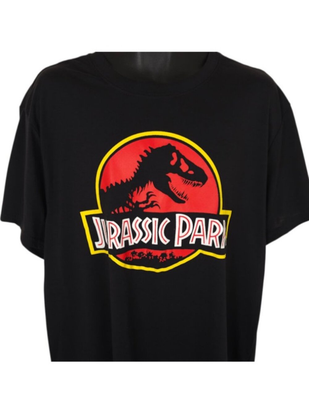 Jurassic Park T Shirt Mens Size 2XL Black Universal Studios Dinosaur Movie